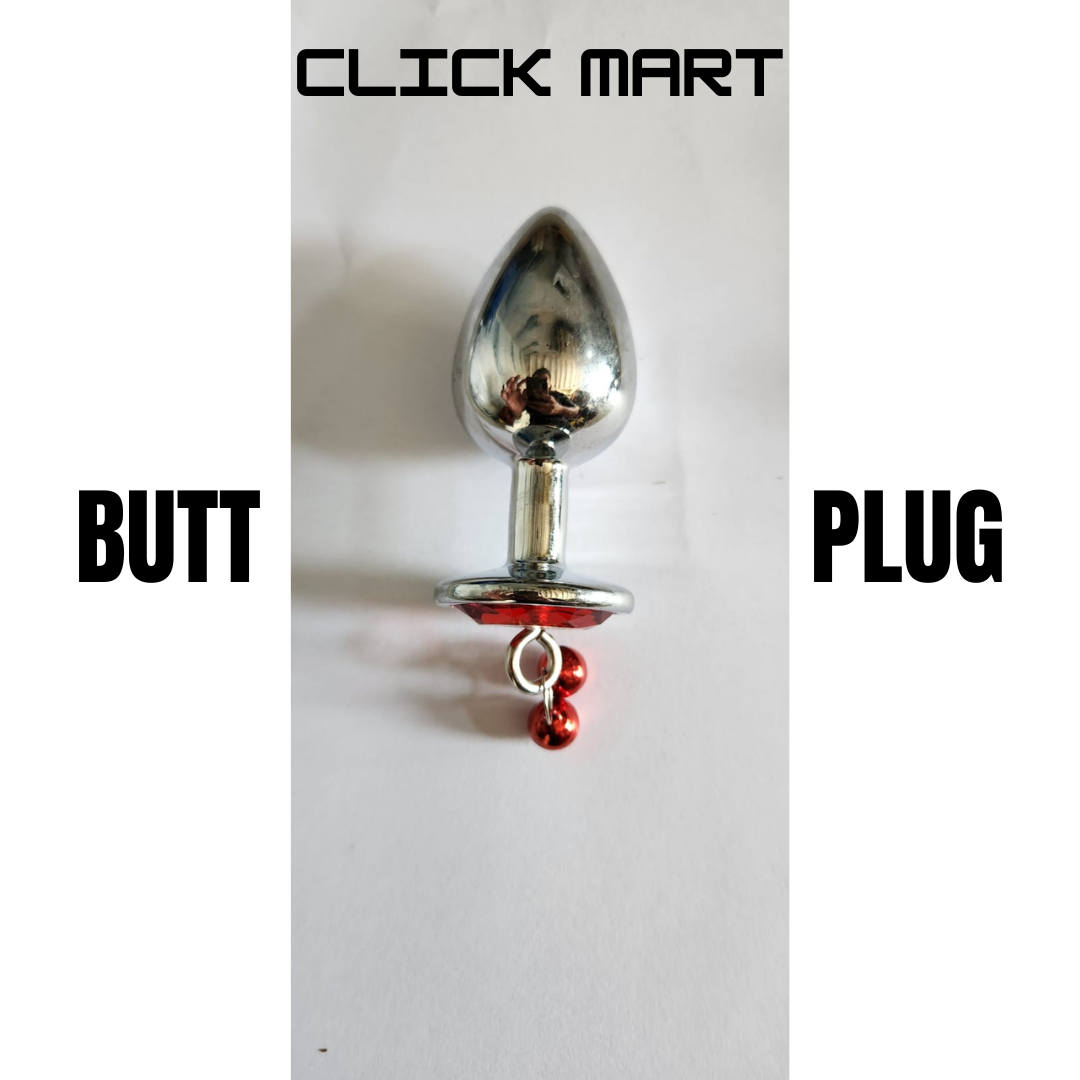 Butt Plug - Anal Plug Design 2 Smooth Solid Metal